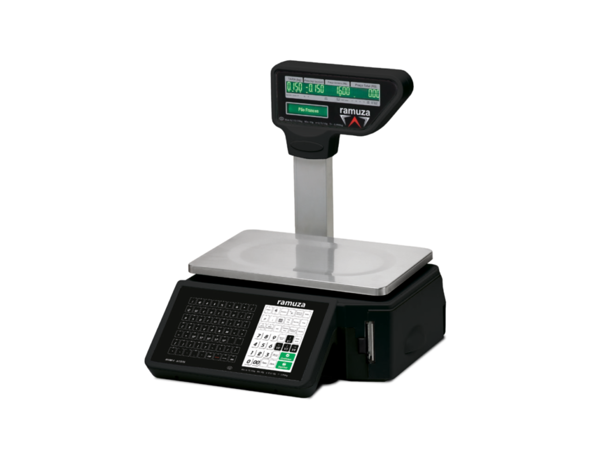 Balança comercial Atena II com impressora e display digital